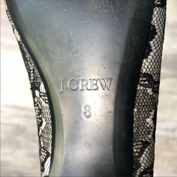 J.Crew Lacey Ballet Flats Size 8 - Picture 7 of 7